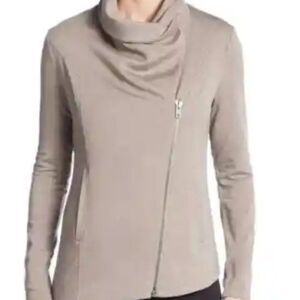 Helmut Lang Tan Asymmetrical Blazer